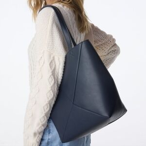 Walter Baker Kate Tote Navy Blue